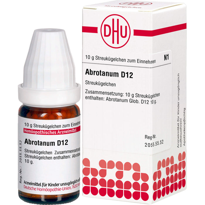 DHU Abrotanum D12 Streukügelchen, 10 g Globuli