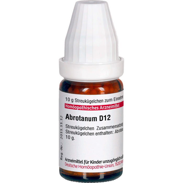 DHU Abrotanum D12 Streukügelchen, 10 g Globuli