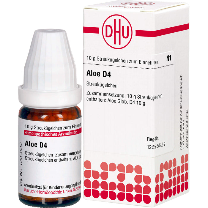 DHU Aloe D4 Streukügelchen, 10 g Globules