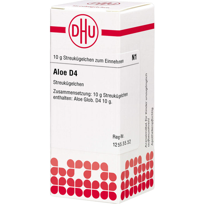 DHU Aloe D4 Streukügelchen, 10 g Globules