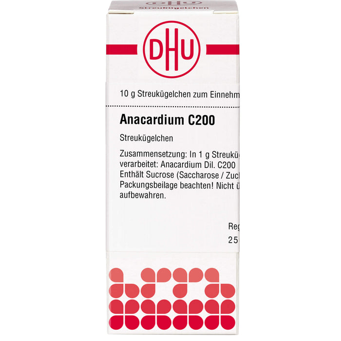 DHU Anacardium C200 Streukügelchen, 10 g Globules