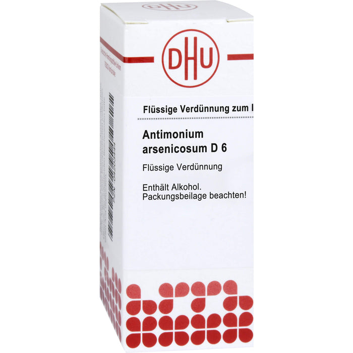 Antimonium arsenicosum D6 DHU Dilution, 20 ml Lösung