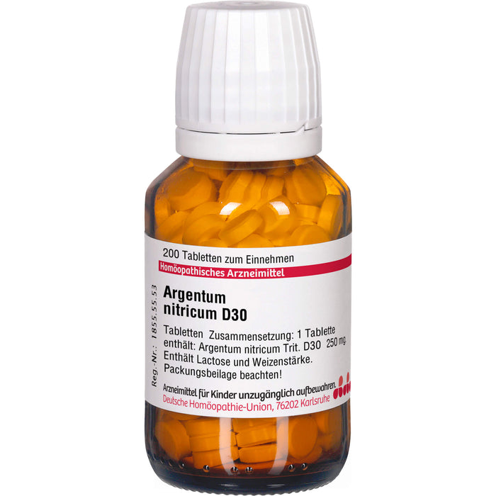 DHU Argentum nitricum D30 Tabletten, 200 St. Tabletten