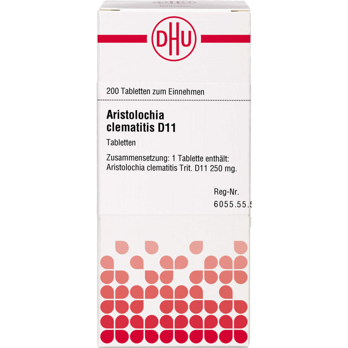 DHU Aristolochia clematitis D11 Tabletten, 200 pc Tablettes