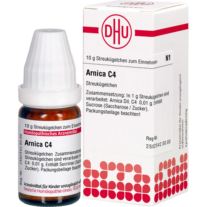 DHU Arnica C4 Streukügelchen, 10 g Globules