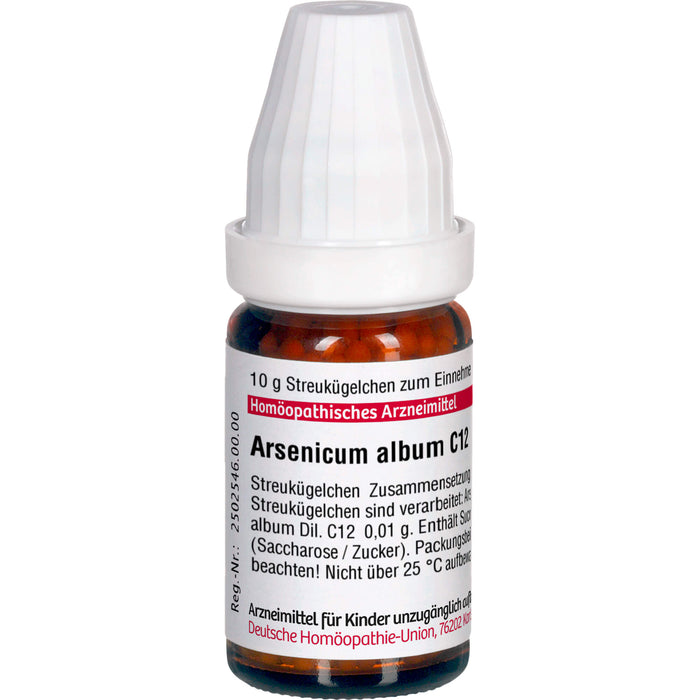 DHU Arsenicum album C12 Streukügelchen, 10 g Globuli