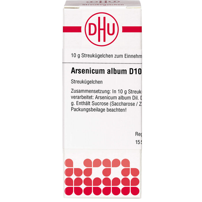 DHU Arsenicum album D1000 Streukügelchen, 10 g Globules