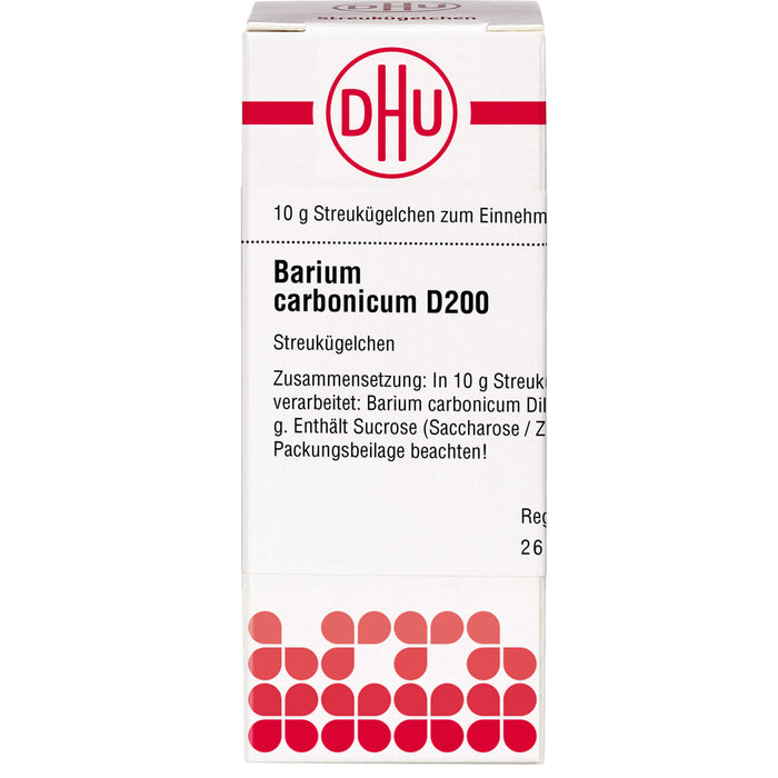 Barium carbonicum D200 DHU Globuli, 10 g Globuli