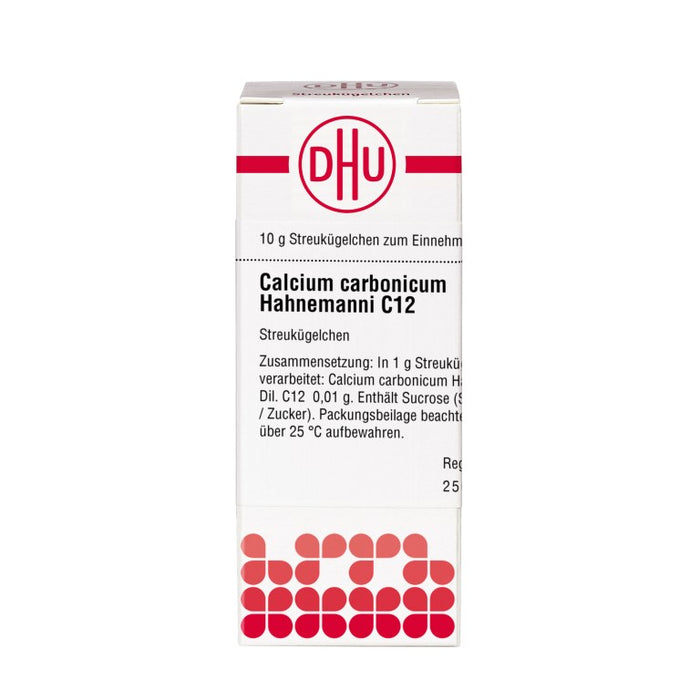 DHU Calcium carbonicum Hahnemanni C12 Streukügelchen, 10 g Globuli