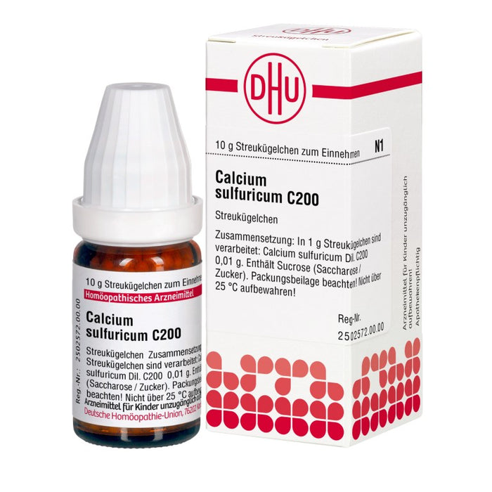 DHU Calcium sulfuricum C200 Streukügelchen, 10 g Globules