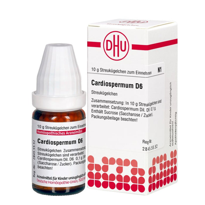 DHU Cardiospermum D6 Streukügelchen, 10 g Globuli