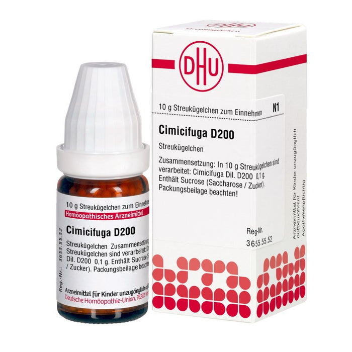 DHU Cimicifuga D200 Streukügelchen, 10 g Globules