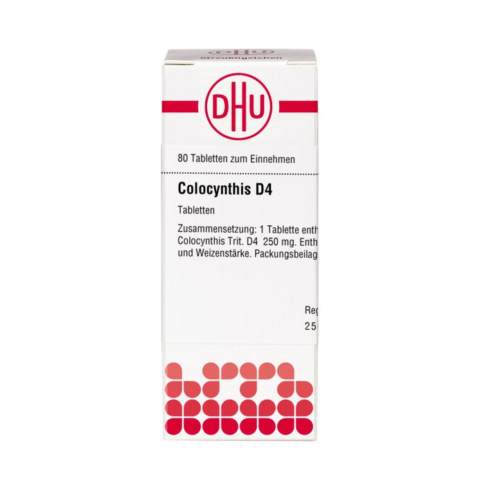 Colocynthis D4 DHU Tabletten, 80 St. Tabletten