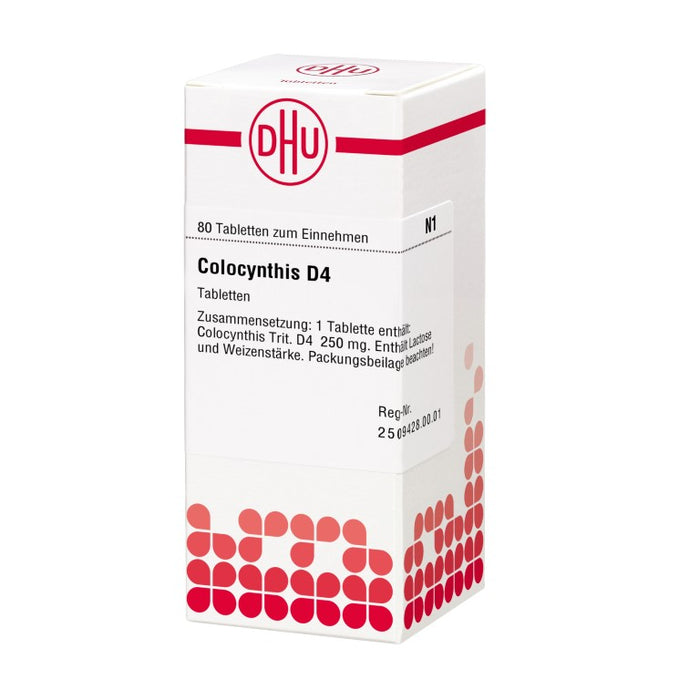 DHU Colocynthis D4 Tabletten, 80 pcs. Tablets