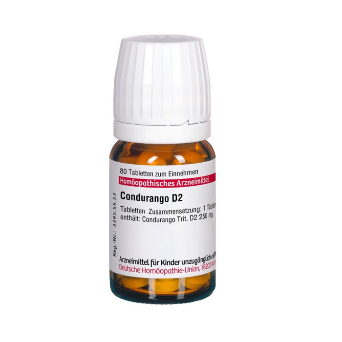 Condurango D2 DHU Tabletten, 80 St. Tabletten