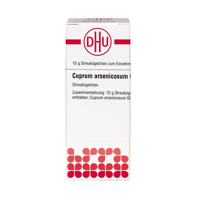 Cuprum arsenicosum C30 DHU Globuli, 10 g Globuli