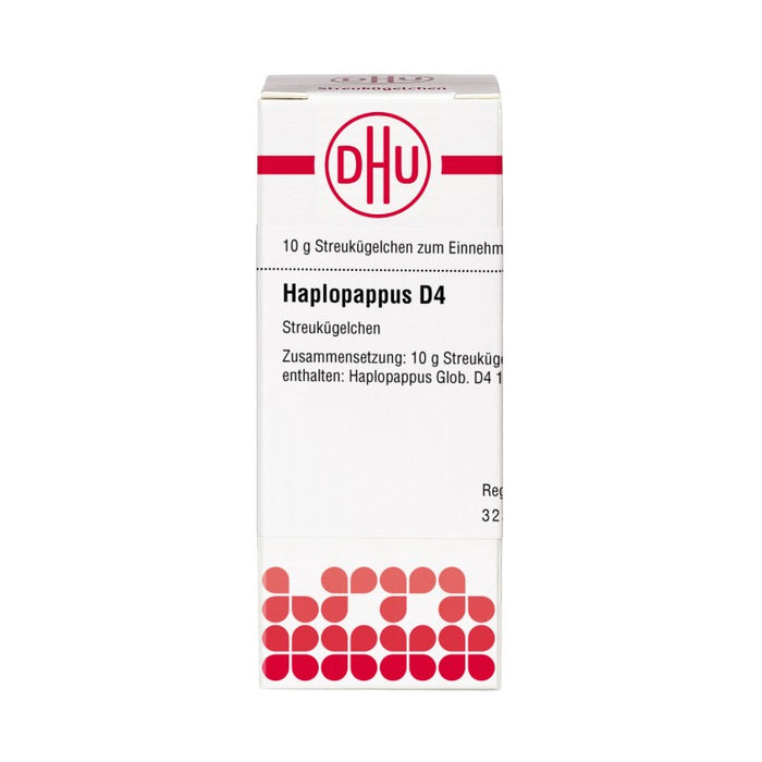 Haplopappus D4 DHU Globuli, 10 g Globuli