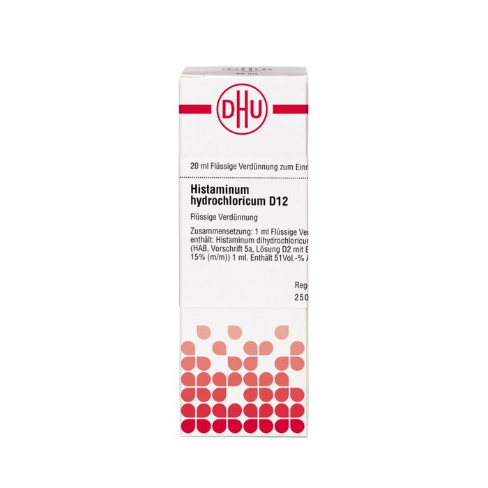 DHU Histaminum hydrochloricum D12 Dilution, 20 ml Lösung