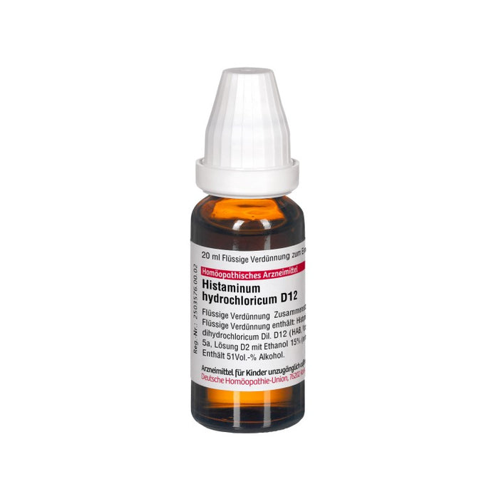 DHU Histaminum hydrochloricum D12 Dilution, 20 ml Lösung