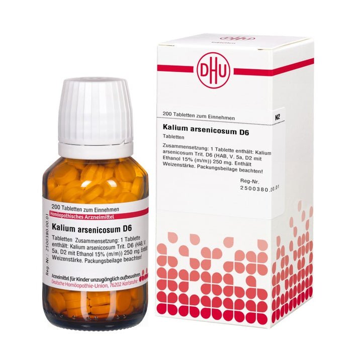 DHU Kalium arsenicosum D6 Tabletten, 200 St. Tabletten