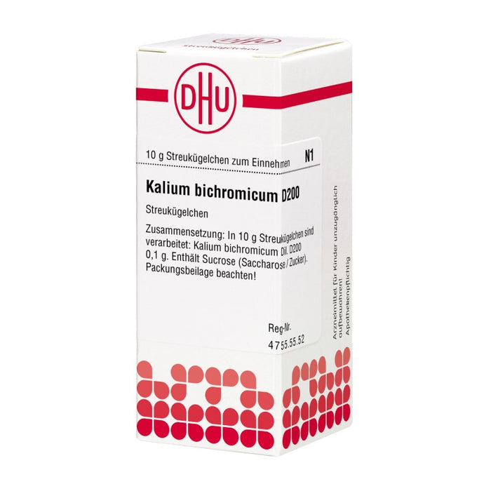 DHU Kalium bichromicum D200 Streukügelchen, 10 g Globules