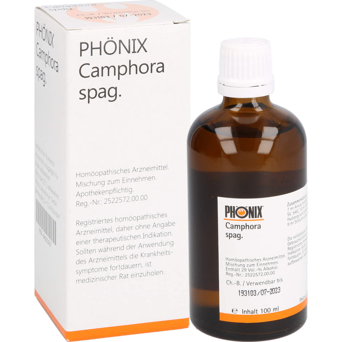 Phönix camphora spag. Tropfen, 100 ml MIS