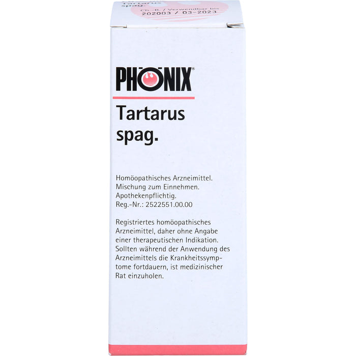 PHÖNIX tartarus spag. Tropfen, 100 ml Mischung