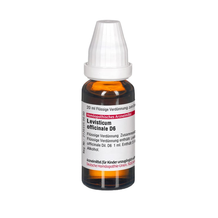 Levisticum officinalis D6 DHU Dilution, 20 ml Lösung