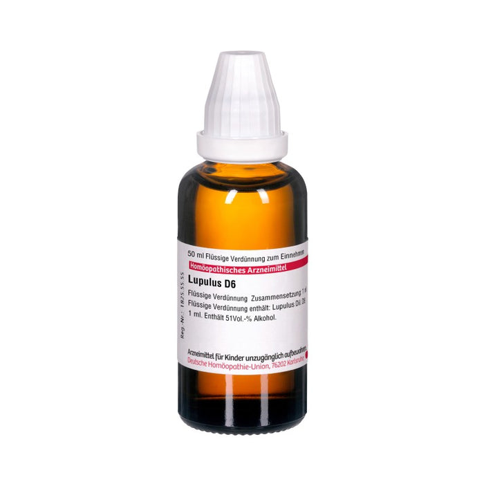 Lupulus D6 DHU Dilution, 50 ml Lösung