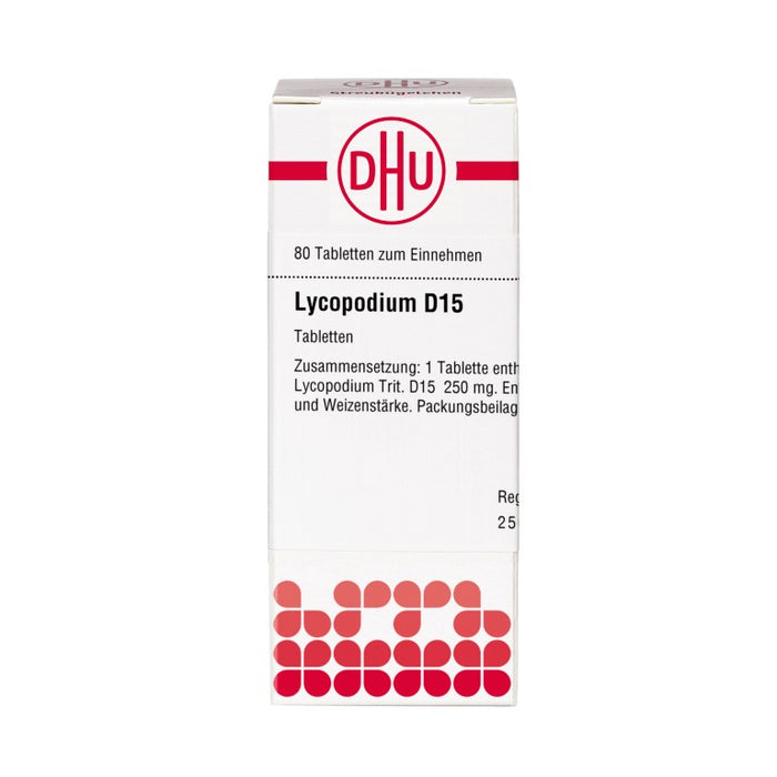 DHU Lycopodium D15 Tabletten, 80 St. Tabletten