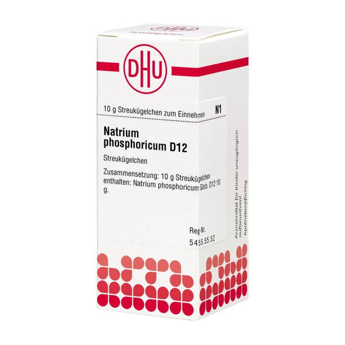 DHU Natrium phosphorium D12 Streukügelchen, 10 g Globuli