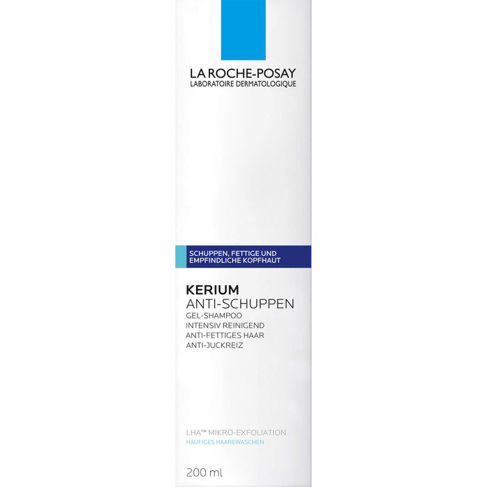 LA ROCHE-POSAY Kerium Shampoo-Gel Anti-Schuppen, 200 ml Shampoo