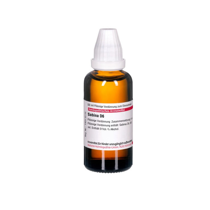 Sabina D6 DHU Dilution, 50 ml Lösung