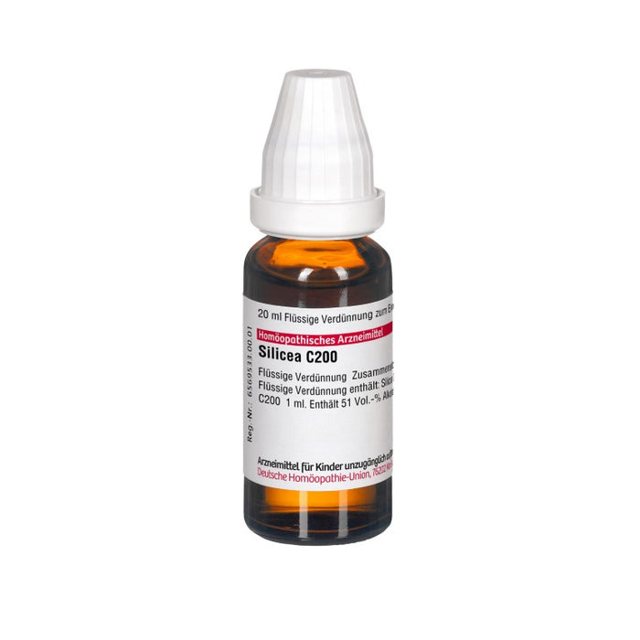 DHU Silicea C200 Dilution, 20 ml Lösung