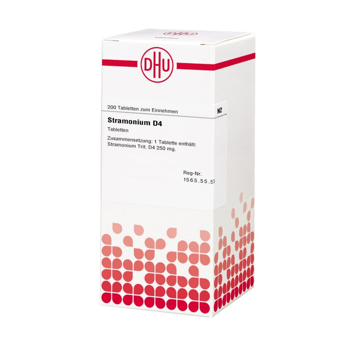 DHU Stramonium D4 Tabletten, 200 pc Tablettes