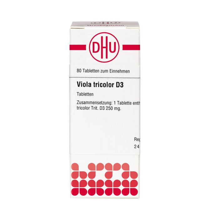 DHU Viola tricolor D3 Tabletten, 80 pcs. Tablets