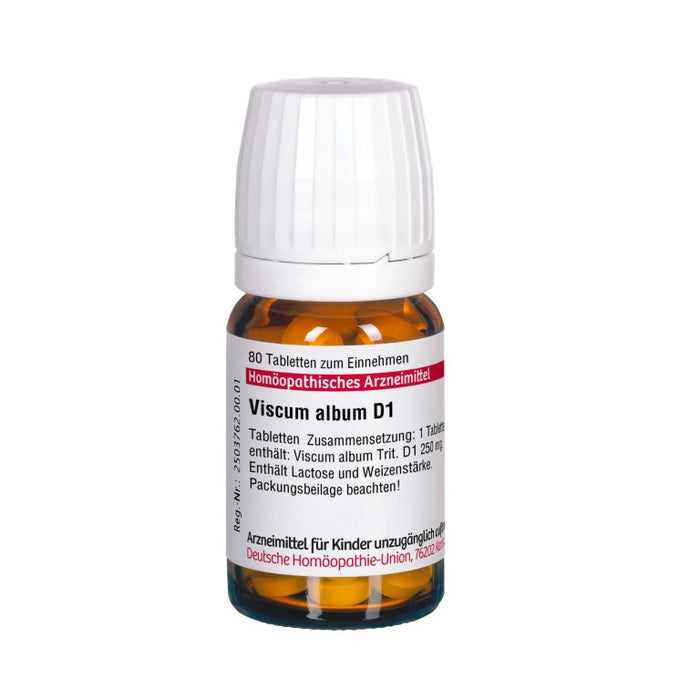 DHU Viscum album D1 Tabletten, 80 St. Tabletten