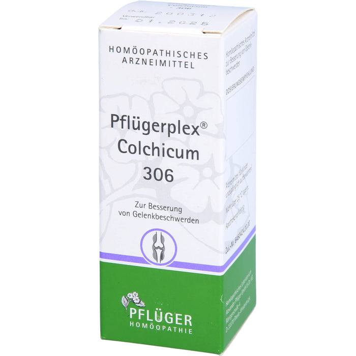 Pflügerplex Colchicum 306 Tabletten zur Besserung von Gelenkbeschwerden, 100 St. Tabletten