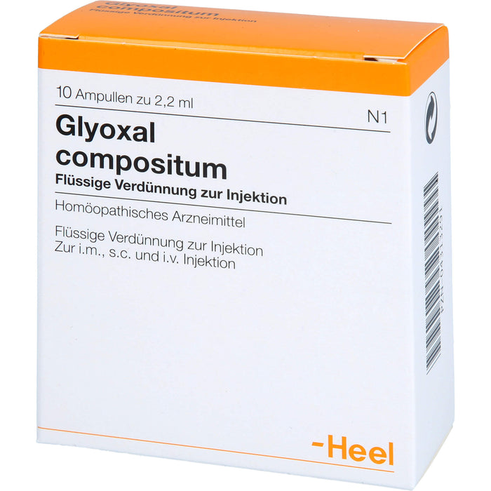 Glyoxal compositum Inj.-Lsg., 10 pcs. Ampoules