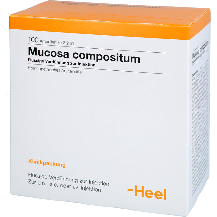 Heel Mucosa compositum flüssige Verdünnung, 100 St. Ampullen