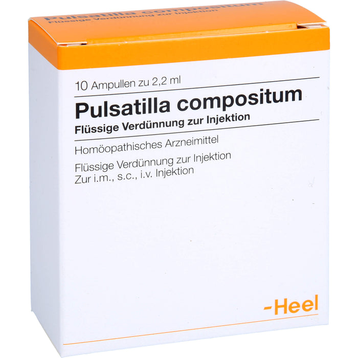 Pulsatilla compositum flüssige Verdünnung, 10 pcs. Ampoules