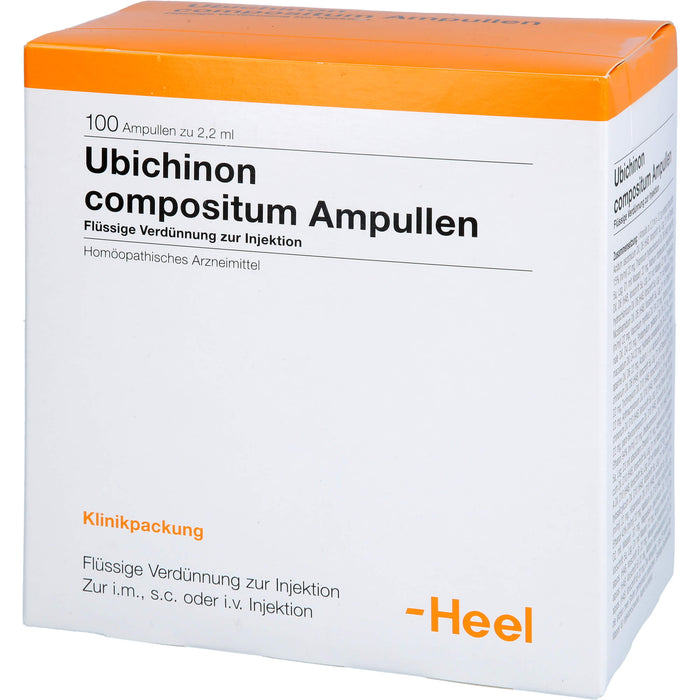 Heel Ubichinon compositum flüssige Verdünnung, 100 pcs. Ampoules