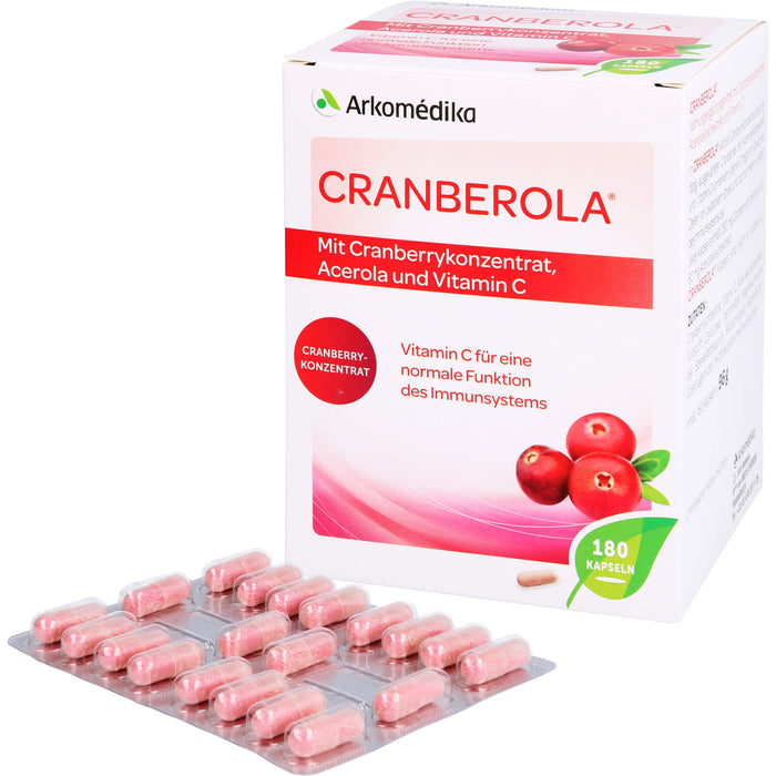 CRANBEROLA Kapseln, 180 pcs. Capsules