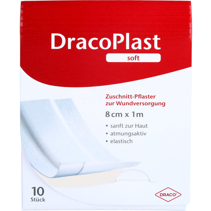 Draco Plast Soft Pflaster 1mx8cm, 1 pc Pansement