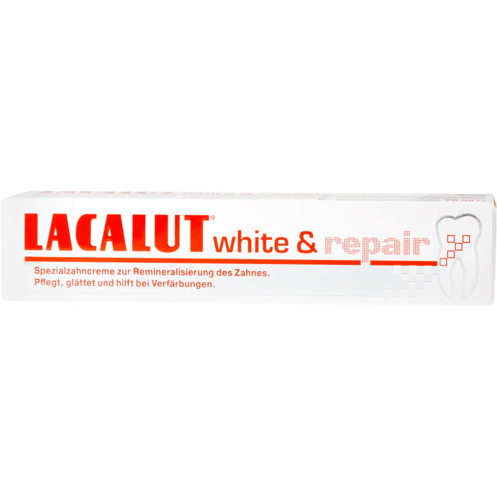 Lacalut white & repair, 75 ml Zahncreme