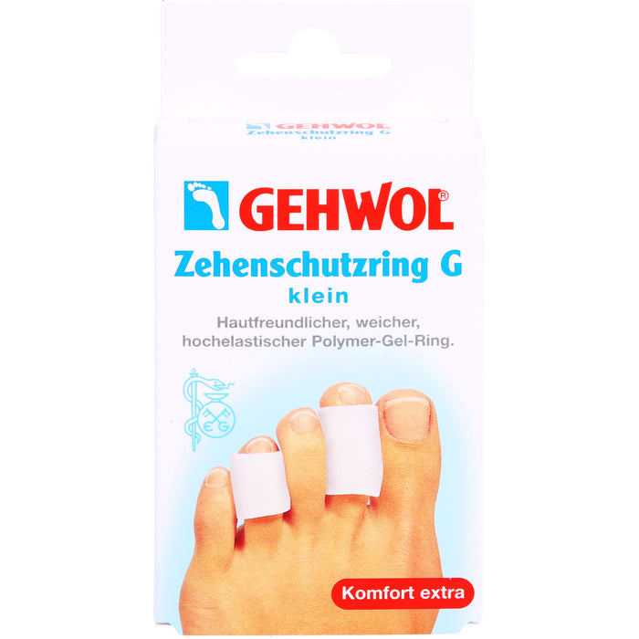 GEHWOL Polymer-Gel Zehenschutzring G klein, 2 St. Pflaster