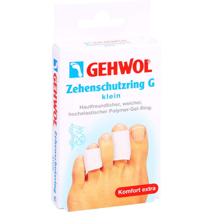 GEHWOL Polymer-Gel Zehenschutzring G klein, 2 St. Pflaster