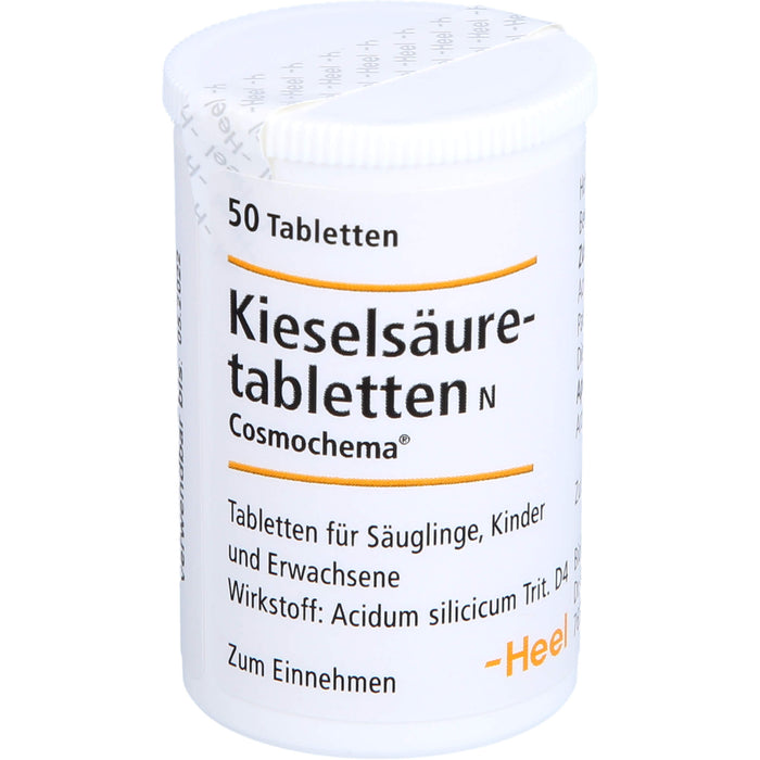 Kieselsäuretabletten N Cosmochema Tabletten, 50 pc Tablettes