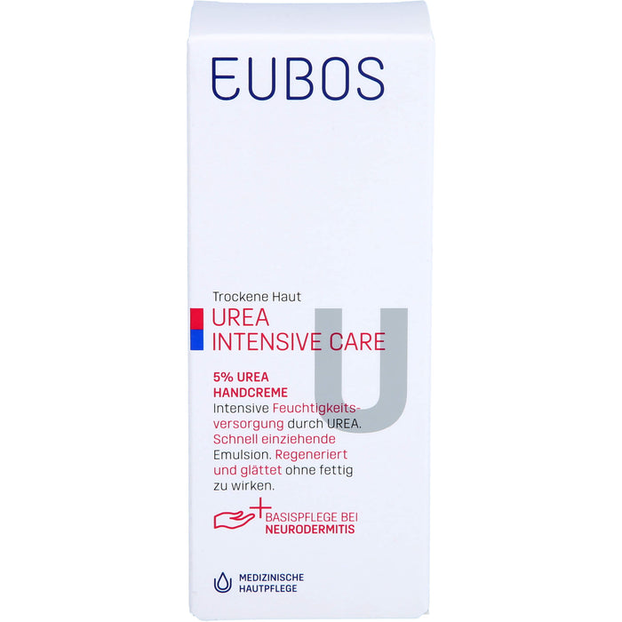 EUBOS Trockene Haut Urea 5% Handcreme, 75 ml Crème