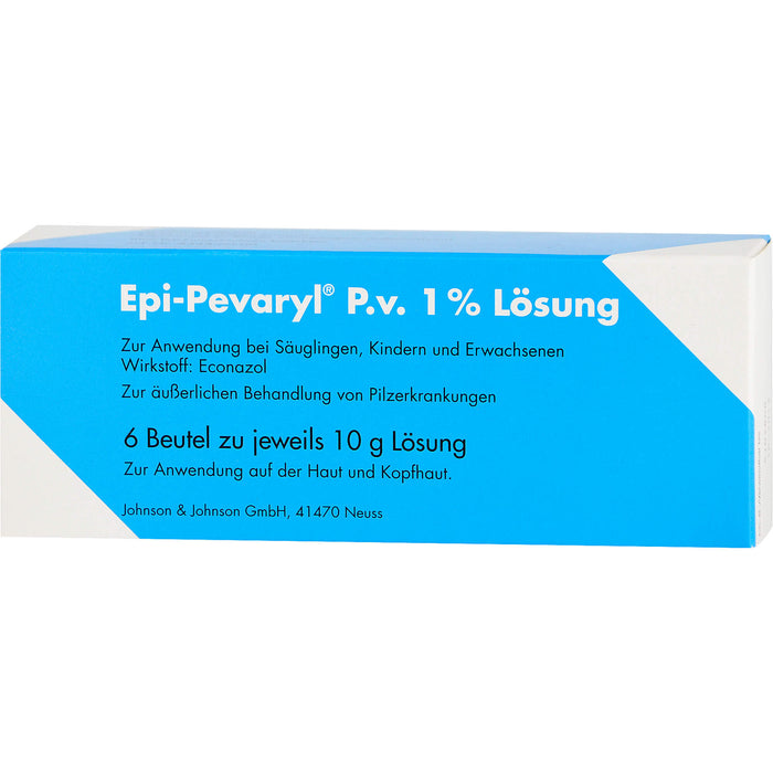 Epi-Pevaryl P.v. 1 % Lösung bei Pilzerkrankungen der Haut, 6 pcs. Sachets